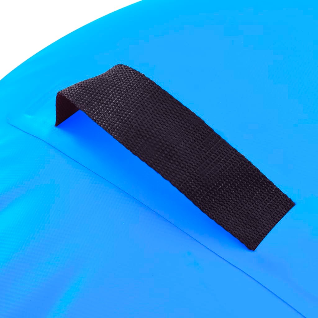 Inflatable Gymnastic Roll with Pump 100x60 cm PVC Blue 19 Inflatable Gymnastic Roll with Pump 100x60 cm PVC Blue